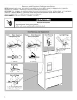 Preview for 4 page of Whirlpool wrx988sibm01 User Instructions