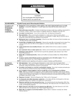 Preview for 27 page of Whirlpool wrx988sibm01 User Instructions