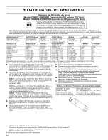 Preview for 62 page of Whirlpool wrx988sibm01 User Instructions