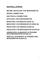 Предварительный просмотр 1 страницы Whirlpool WSC5553 A+N Installation Manual