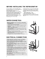 Предварительный просмотр 2 страницы Whirlpool WSC5553 A+N Installation Manual