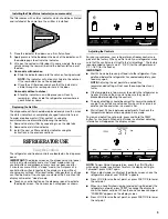 Preview for 9 page of Whirlpool WSF26C2EXY User Manual