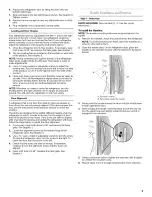 Предварительный просмотр 5 страницы Whirlpool WSF26D2EXF01 User Instructions