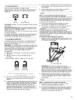 Предварительный просмотр 31 страницы Whirlpool WSF26D4EX User Manual