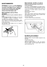 Предварительный просмотр 35 страницы Whirlpool WSLCSE 65 AS GR/1 Instructions For Use Manual