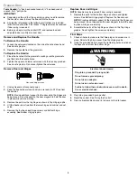 Preview for 5 page of Whirlpool WSZ57L18DH User Manual