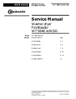 Whirlpool WT 9840 A/WS-D Service Manual preview