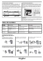 Preview for 23 page of Whirlpool WT70E 831 X Quick Manual