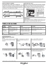 Preview for 27 page of Whirlpool WT70E 831 X Quick Manual