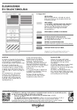 Preview for 48 page of Whirlpool WT70E 831 X Quick Manual