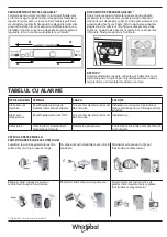 Preview for 59 page of Whirlpool WT70E 831 X Quick Manual