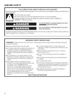 Preview for 2 page of Whirlpool WTW2000HW Use And Care Manual