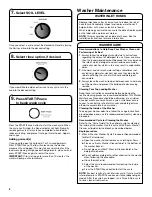 Предварительный просмотр 8 страницы Whirlpool WTW4715EW Use And Care Manual