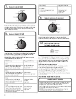 Preview for 8 page of Whirlpool WTW4800BQ Use And Care Manual