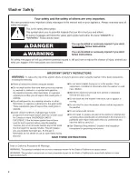 Preview for 2 page of Whirlpool WTW4810EW Use And Care Manual