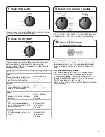 Предварительный просмотр 9 страницы Whirlpool WTW4850BW Use And Care Manual