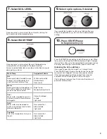 Предварительный просмотр 9 страницы Whirlpool WTW5000DW Use And Care Manual