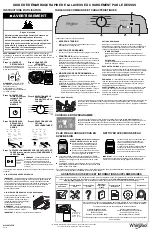 Preview for 2 page of Whirlpool WTW500CMW Quick Start Manual