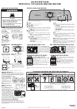 Whirlpool WTW5010LW Quick Start Manual preview