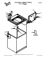 Whirlpool WTW5200SQ0 Parts List предпросмотр