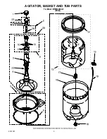 Предварительный просмотр 5 страницы Whirlpool WTW5300SQ0 Parts List