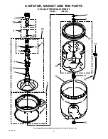Предварительный просмотр 5 страницы Whirlpool WTW5500SQ0 Parts List