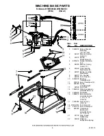 Предварительный просмотр 8 страницы Whirlpool WTW5500SQ0 Parts List