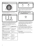 Предварительный просмотр 8 страницы Whirlpool WTW5500XW Use And Care Manual