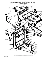 Предварительный просмотр 3 страницы Whirlpool WTW5505SQ1 Parts List