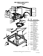 Предварительный просмотр 8 страницы Whirlpool WTW5505SQ1 Parts List