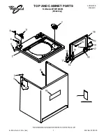 Предварительный просмотр 1 страницы Whirlpool WTW5700SW0 Parts List