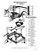 Предварительный просмотр 8 страницы Whirlpool WTW5700SW0 Parts List