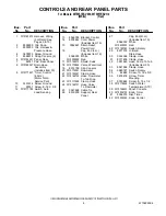Предварительный просмотр 4 страницы Whirlpool WTW57ESVH0 Parts List