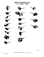 Предварительный просмотр 9 страницы Whirlpool WTW57ESVH0 Parts List