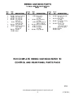 Предварительный просмотр 10 страницы Whirlpool WTW57ESVH0 Parts List