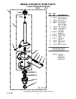 Предварительный просмотр 11 страницы Whirlpool WTW57ESVH0 Parts List