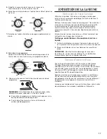 Предварительный просмотр 17 страницы Whirlpool WTW57ESVW - Plus Ing Washer User Instructions