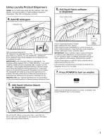 Preview for 9 page of Whirlpool WTW5810BW0 Use And Care Manual