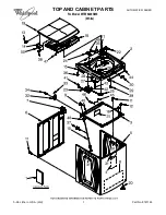 Whirlpool WTW6400SW0 Parts List предпросмотр