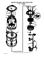 Предварительный просмотр 5 страницы Whirlpool WTW6400SW3 Parts List
