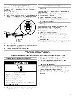 Preview for 9 page of Whirlpool WUB50X24EM Use & Care Manual