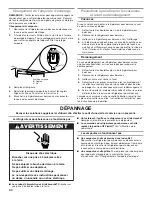 Preview for 30 page of Whirlpool WUB50X24EM Use & Care Manual