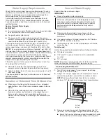 Preview for 4 page of Whirlpool WUI75X15 Installation Instructions Manual