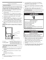 Preview for 8 page of Whirlpool WUI75X15 Installation Instructions Manual