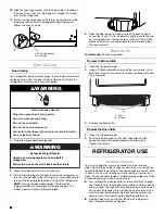 Предварительный просмотр 6 страницы Whirlpool WUR50X24EM Use & Care Manual