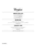 Preview for 1 page of Whirlpool WUW35X15DS Use & Care Manual