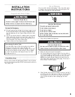 Preview for 5 page of Whirlpool WUW35X15DS Use & Care Manual