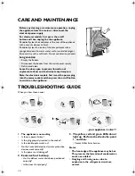 Предварительный просмотр 10 страницы Whirlpool WVE1883 NF TS Instructions For Use Manual