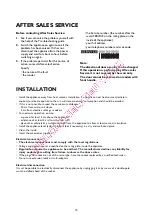 Предварительный просмотр 12 страницы Whirlpool WVE1883NFW Instructions For Use Manual