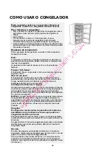 Предварительный просмотр 29 страницы Whirlpool WVE1883NFW Instructions For Use Manual